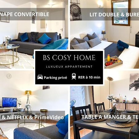 Luxueux Appartement Evry Centre - Parking - Rer A 10 Min Courcouronnes 外观 照片